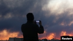 В Тегеране после ударов Израиля и США. Иллюстративная фотография