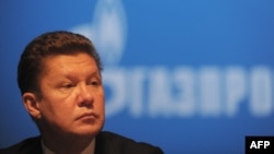 Глава российской компании "Газпром" Алексей Миллер.