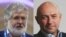 Ukrainian tycoons Ihor Kolomoyskiy (left) and Hennadiy Boholyubov (composite file photo)