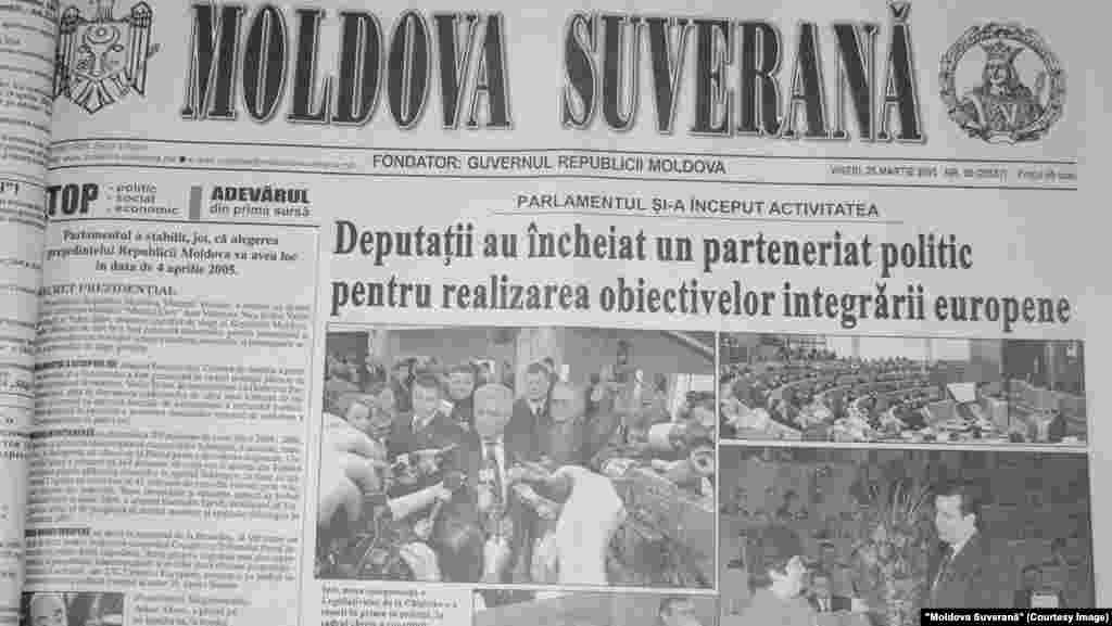 &quot;Moldova Suverană&quot;, 25 martie 2005