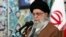 Iranian Supreme Leader Ayatollah Ali Khamenei delivers a speech on the first day of Persian New Year, also known as Norouz in Mashhad, northeast of Tehran, March 21, 2019