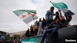 Obeležavanje godišnjice Asadovog pada, Damas, 8. decembar 2025.