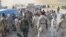 Afghan security forces in the Sanchark district of Sar-e Pul Province (file photo) 