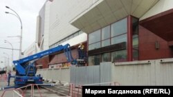 Разбор здания торгового центра «Зимняя вишня». Кемерово, 14 июля 2018 года.