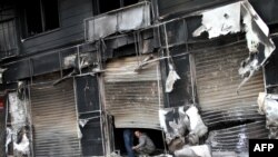 Зруйнаваныя будынкі ў Сырыі (архіўнае фота)