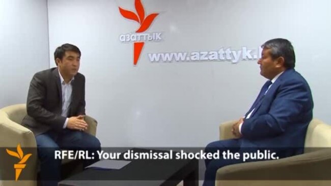Kyrgyz Ex-Mayor Melis Myrzakmatov On His Surprise Dismissal