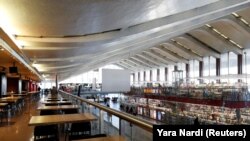 Gara Roma Termini în plină pandemie (foto martie 2020)