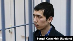Подозреваемый в организации теракта в метро Петербурга Аброр Азимов.