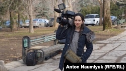 Спецкор France24 из Москвы Елена Волошина. Симферополь, 20 февраля 2017 года