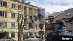 На месте атаки в Днепре, 26 марта