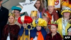 Діти на акції з нагоди «дня Трьох царів» у Німеччині, архівне фото