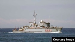 NATO ships are holding drills in the western part of the Black Sea.