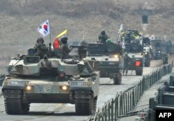 Учения южнокорейской армии