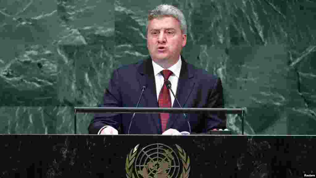 Претседателот Ѓорге Иванов своето обраќање пред Генералното собрание на Обединетите нации го посвети на објаснување на штетноста на Договорот за името со Грција и ги повика земјите членки кои веќе ја признале Македонија под уставно име да не ја менуваат својата одлука. Претседателот вели дека со Договорот се прекршува правото на самоопределување. Тој уште еднаш повтори дека на 30 септември нема да гласа на референдумот, а од граѓаните побара, како што рече, да донесат правилна одлука.