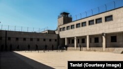 Прогулочный двор для политических заключенных в бывшей тюрьме Каср в Тегеране, ныне музее.