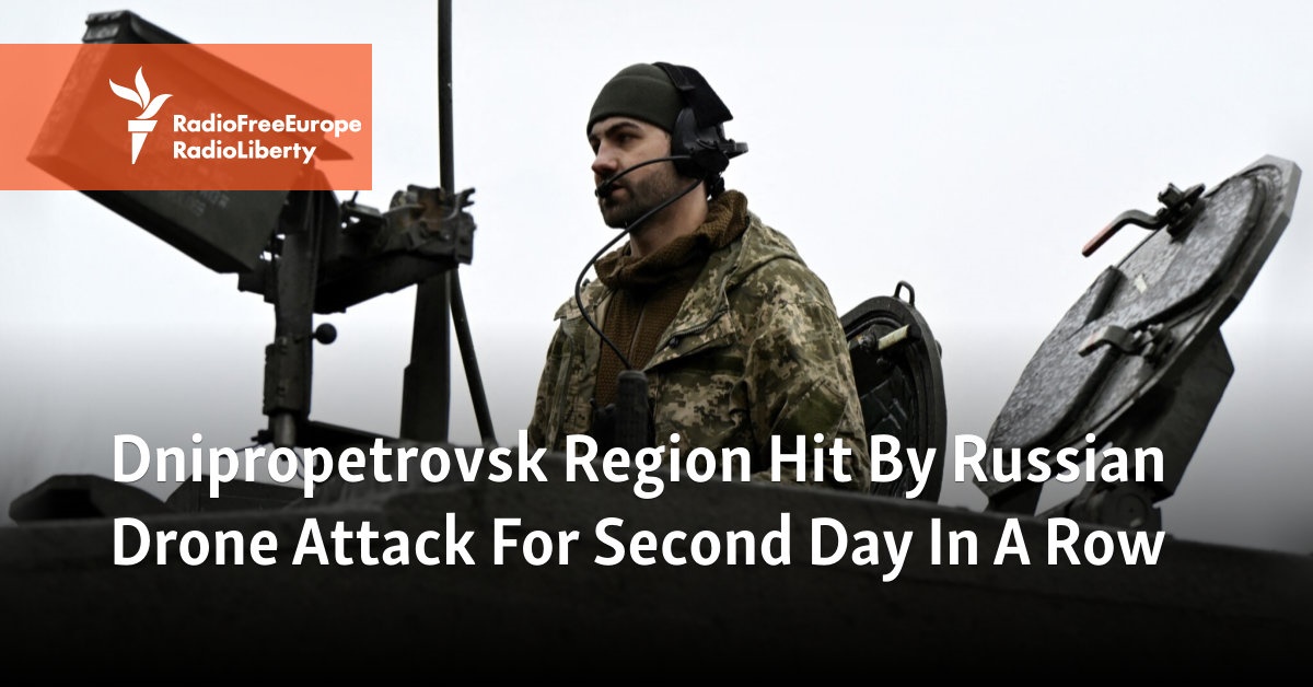 Dnipropetrovsk Region Hit By Russian Drone Attack For Second Day In A Row - Vimarsana News