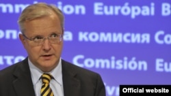 Comisarul UE pentru extindere Olli Rehn