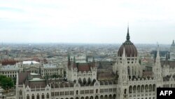 Pamje e një pjese të Budapestit