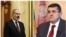 Премьер-министр Армении Никол Пашинян и лидер Карабаха Араик Арутюнян 