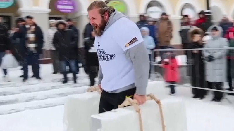 Uralski snagatori na ledu