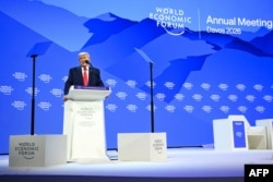 Выступление Дональда Трампа в Давосе