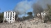 Ukraine--Kramatorsk, bomb attack, city center, July 31, 2025