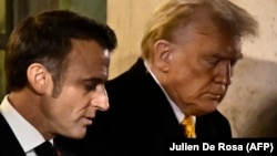 Emmanuel Makron və Donald Tramp