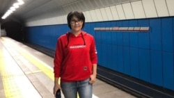 Kazakhstan - Botagoz Omarova, a journalist. Taken from her Facebook account