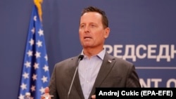 Richard Grenell served as the U.S. special envoy to Serbia-Kosovo talks during President-elect Donald Trump's first term in office. 