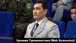 Туркманистон президентинининг ўғли Сердар Бердимуҳаммедов.