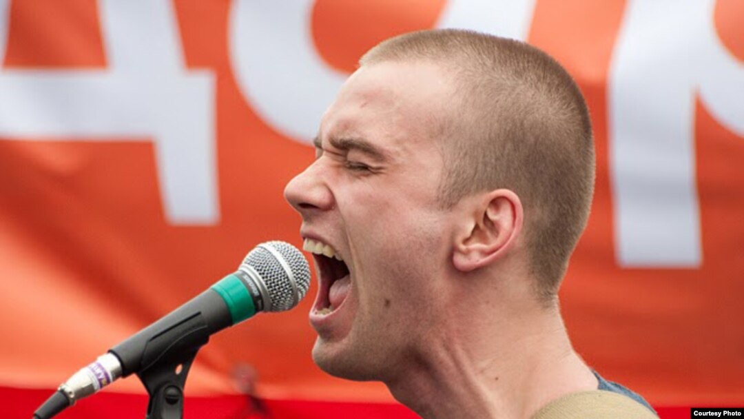 Арсений К на митинге 1 мая