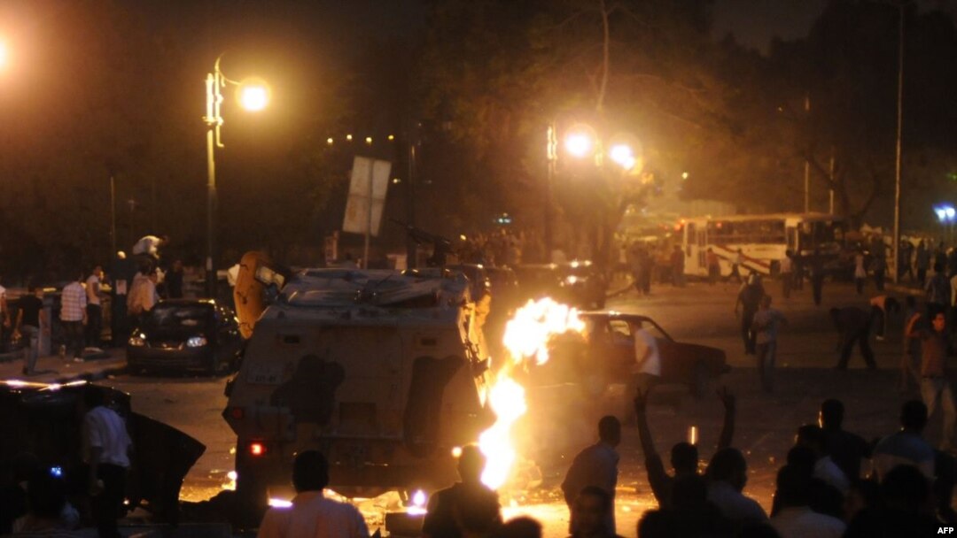 Столкновение коптов с армией и полицией в Египте, 9 октября 2011