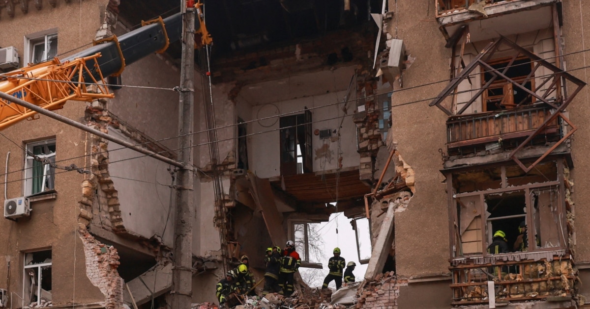 New Round Of Russian Strikes Kill Four, Knock Out Power In Several Areas Of Ukraine