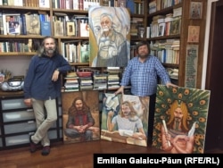 Moldova, Pictorul Nicolae Guțu și Emilian Galaicu-Păun, 17 iunie 2021