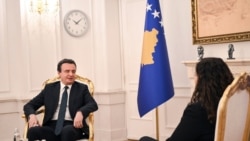 Kryeministri i Kosovës, Albin Kurti, dhe presidentja Vjosa Osmani.