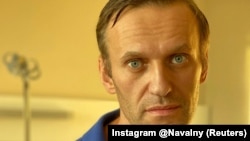 Российский оппозиционер Алексей Навальный.

