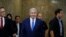 Israel's Prime Minister Benjamin Netanyahu arrives for the weekly cabinet meeting in Jerusalem, Sunday, July 14, 2019. (Ronen Zvulun/Pool Photo via AP)