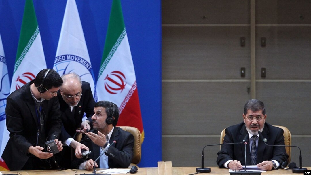 سخنرانی محمد مرسی در تهران
