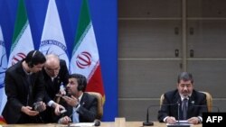 سخنرانی محمد مرسی در تهران