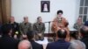 Ayatollah Ali Khamenei met with Iran's military commanders on the "Navy Day" on November 28, 2018.