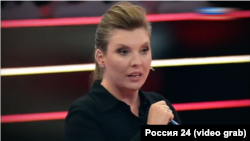 Ведущая телеканала "Россия 1" Ольга Скабеева
