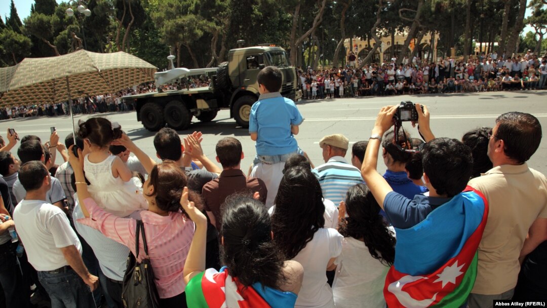 Azerbaijan staged a military parade through the streets of Baku on June 26.