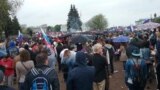 Протесты на Марсовом поле в Петербурге 12 июня 2017 года