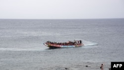 Një varkë imigrantësh në Ishujt Kanari të Spanjës. Fotografi nga arkivi