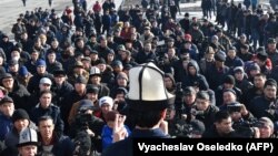 Митинг в Бишкеке, 17 января 2019года 