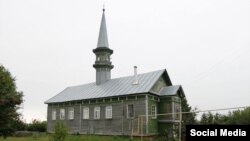  Мечеть в селе Большая Елга до реставрации