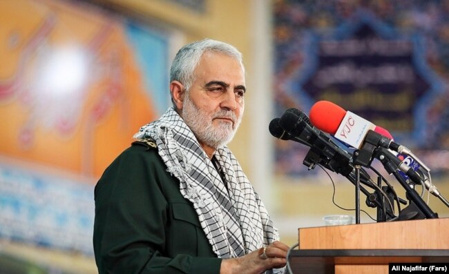 Qassem Soleimani, head of Iran's Quds Force (file photo)