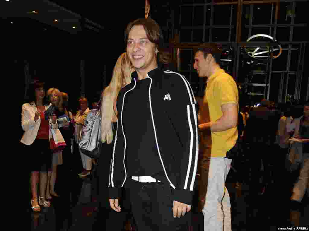 Glumac Goran Jevtić na otvaranju 44. BITEF-a, 15.09.2010. Foto: Vesna Anđić