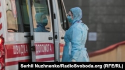 Жінку госпіталізували до лікарні в Білій Церкві 24 березня 