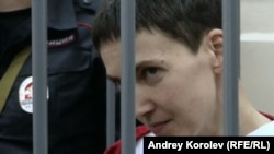 Надія Савченко в суді, 10 лютого 2015 року 
